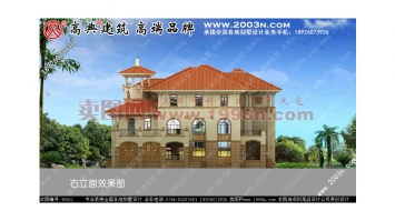 二层农村别墅图纸