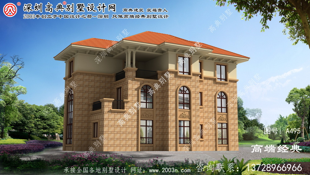 普陀区别墅户型设计图