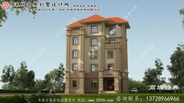 上饶县农村复式别墅设计图