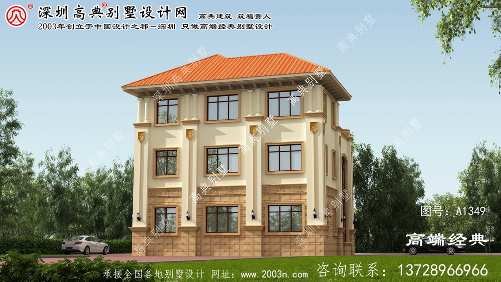 鸡泽县别墅内设计图纸及效果图大全