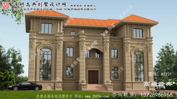 武陵源区别墅施工设计图	