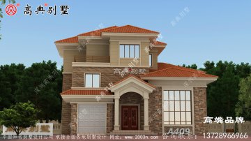 农村三层房子设计图在老家建别墅