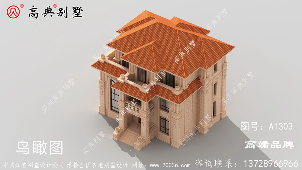别墅外观图纸让你的房子成为全村最美