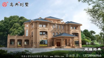 外观别墅效果图气质典
