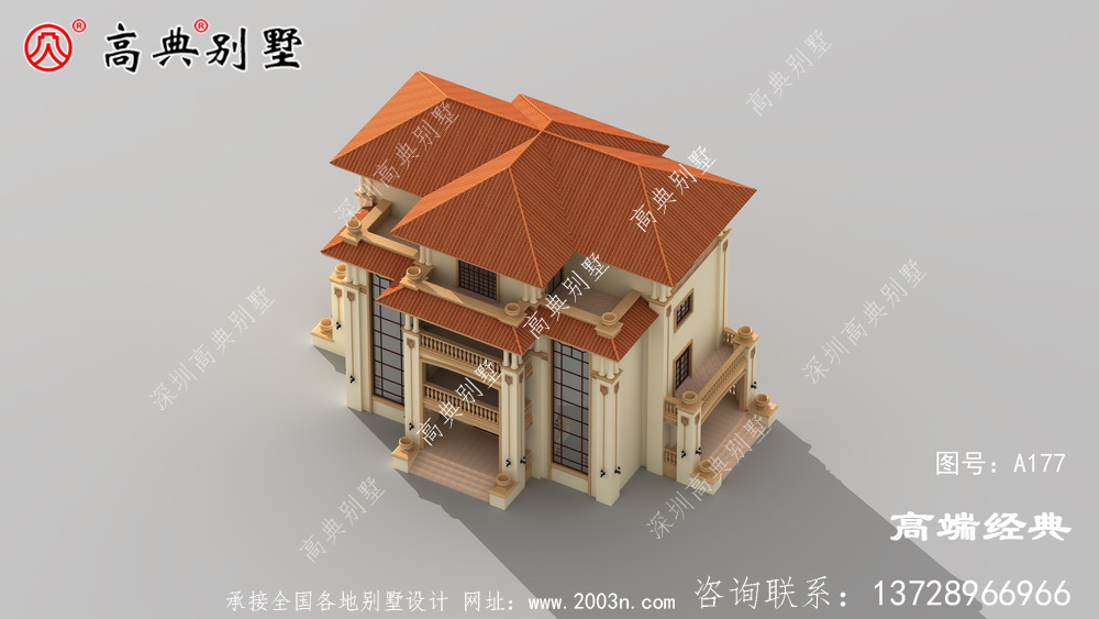 经典不易过时的别墅，返乡建房非它莫属