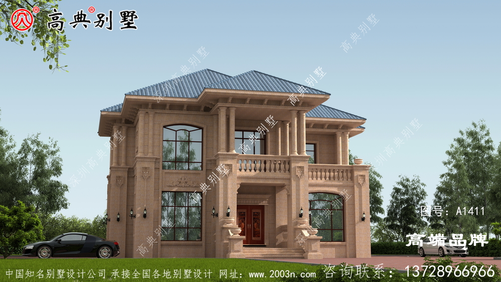 很多人喜欢的房子都是简单大方，经济实用的。