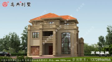 整体来看这套别墅虽然以简约低调