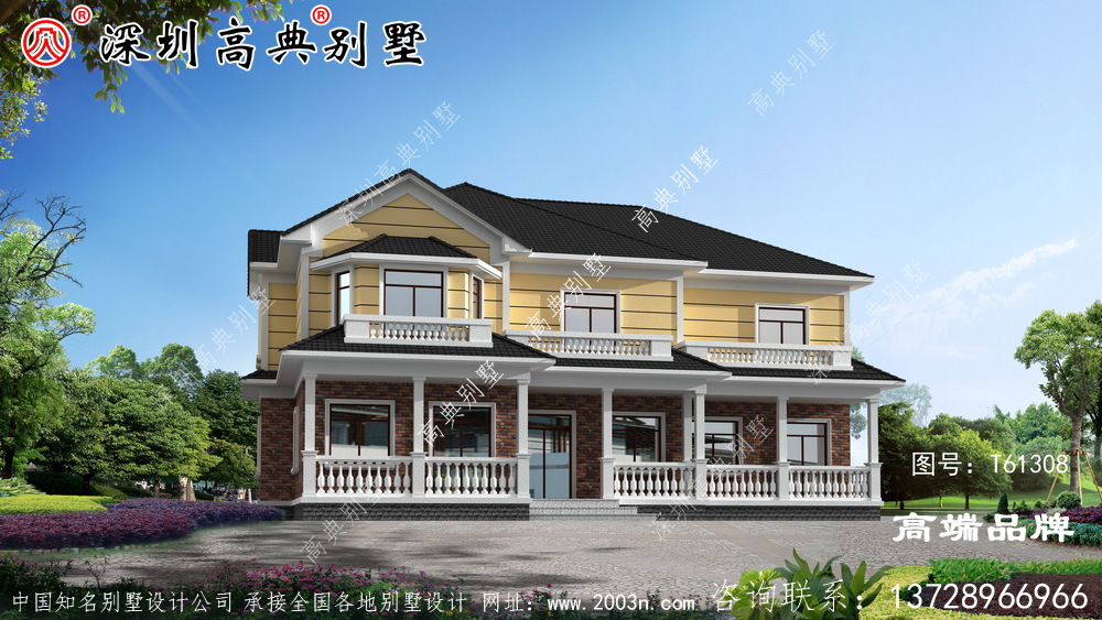 造价50万二层农村自建房，简单实用