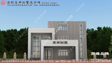 三层小别墅设计图，造价40万左右，看完收藏了！