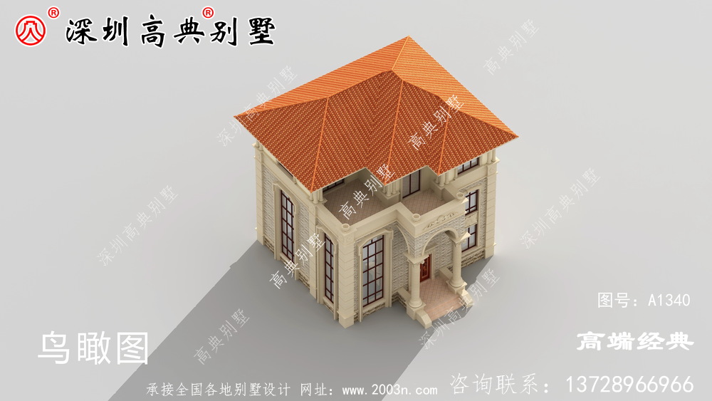 简单的接地气自建房外观图，经济实用，最适合农村建设。