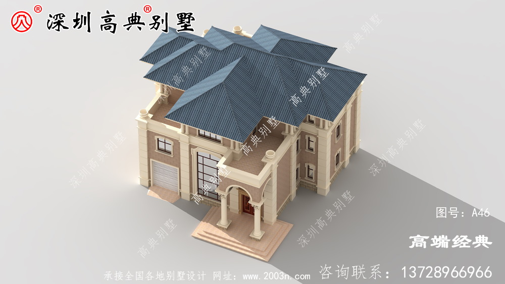 简约欧式风格，该户型占地234平方米