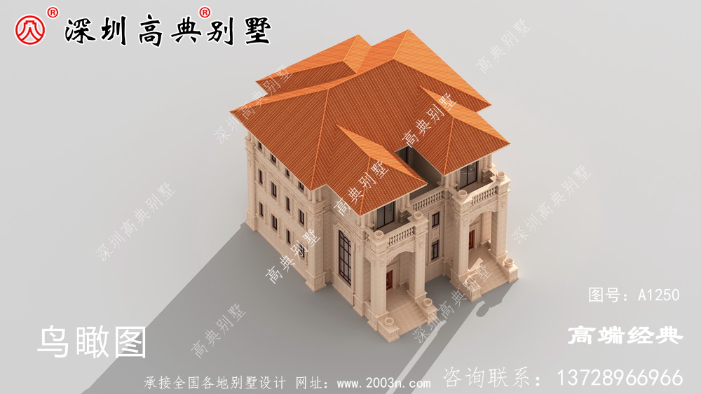 农村三层自建房效果图，经济实用，保证让你眼前一亮